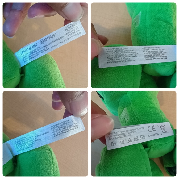 Minecraft Creeper 8" Plush Soft Toy Plush Green - Picture 9 of 10